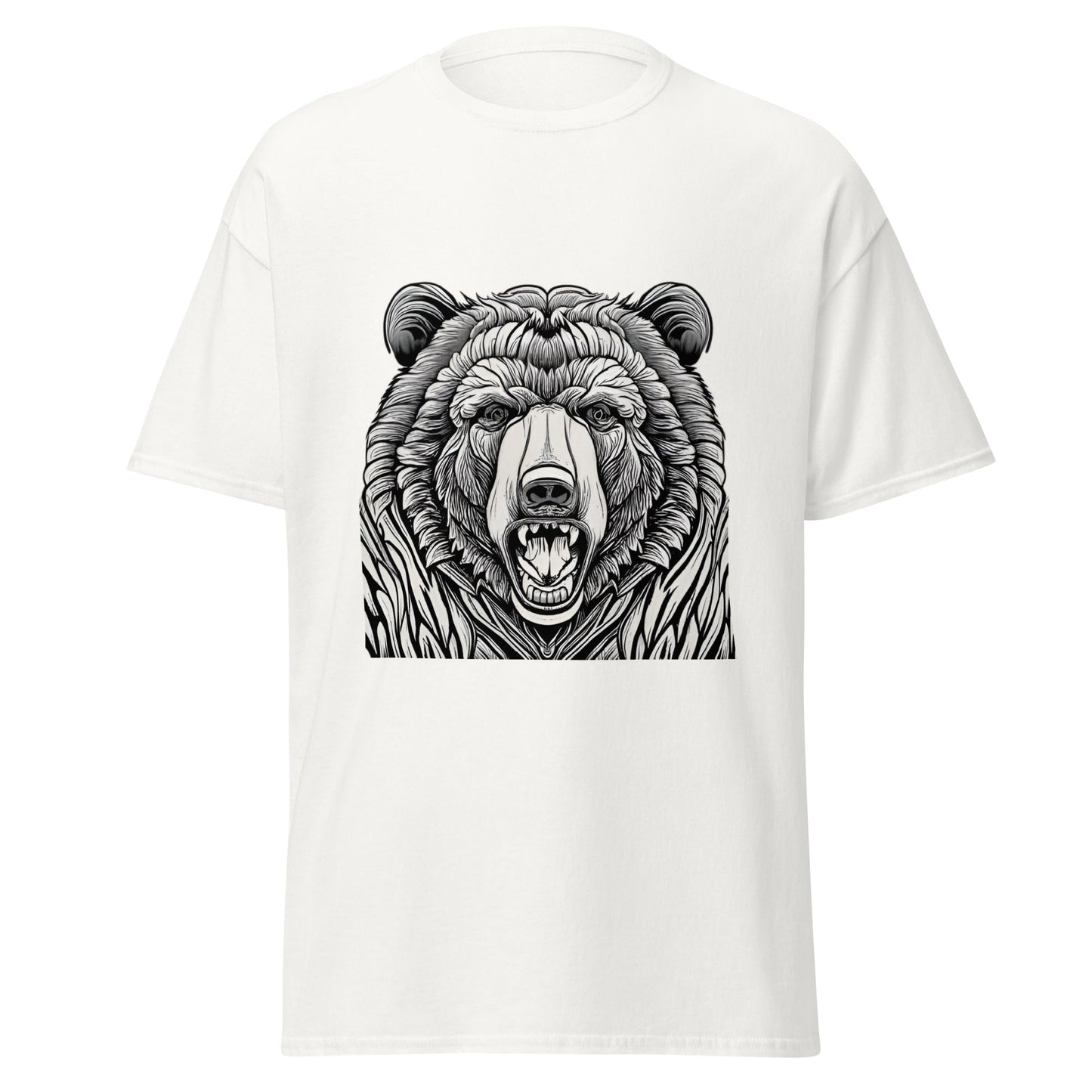 Angry Grizzly Men's Classic Tee (Sizes up to 3x) - Ruppy's Creations