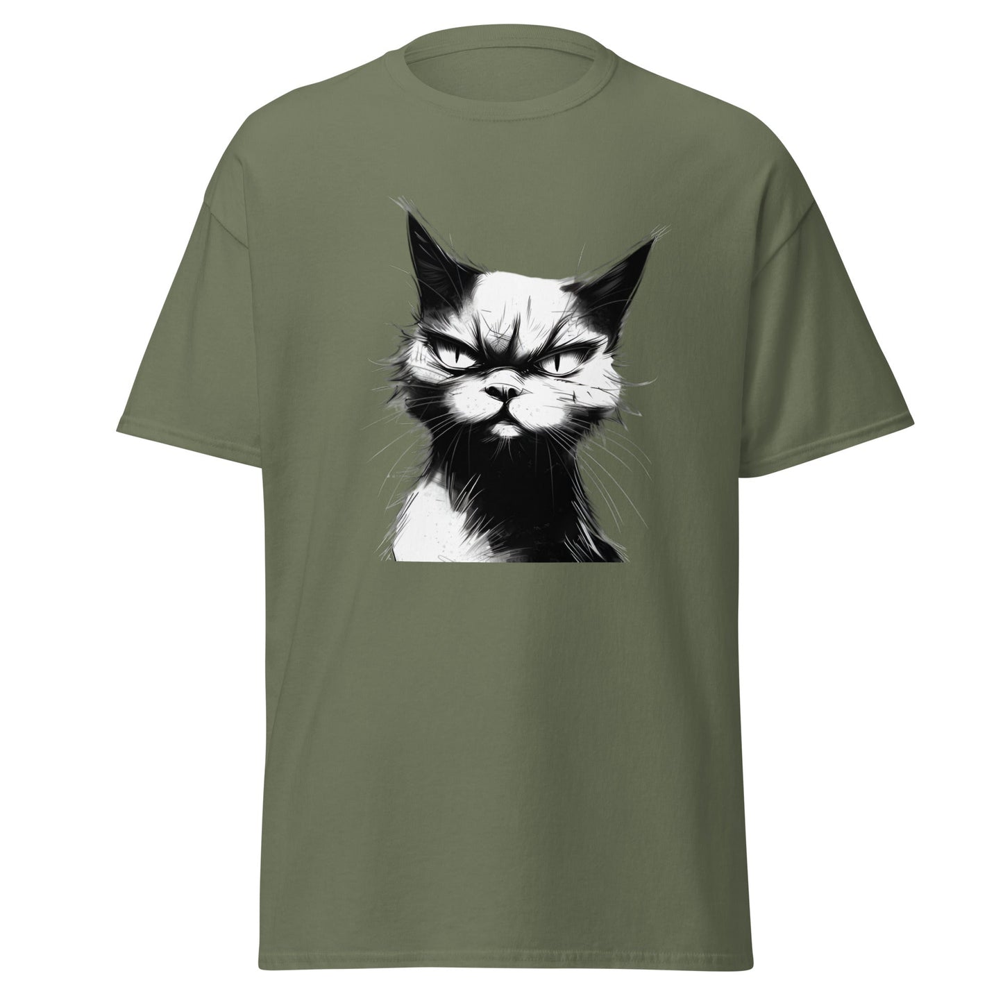 Anime Attitude Cat Men's Classic T-Shirt - Ruppy's Creations