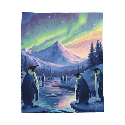 Arctic Dreams Velveteen Plush Blanket - Ruppy's Creations