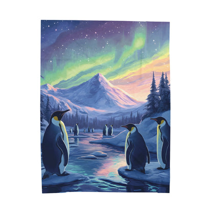 Arctic Dreams Velveteen Plush Blanket - Ruppy's Creations