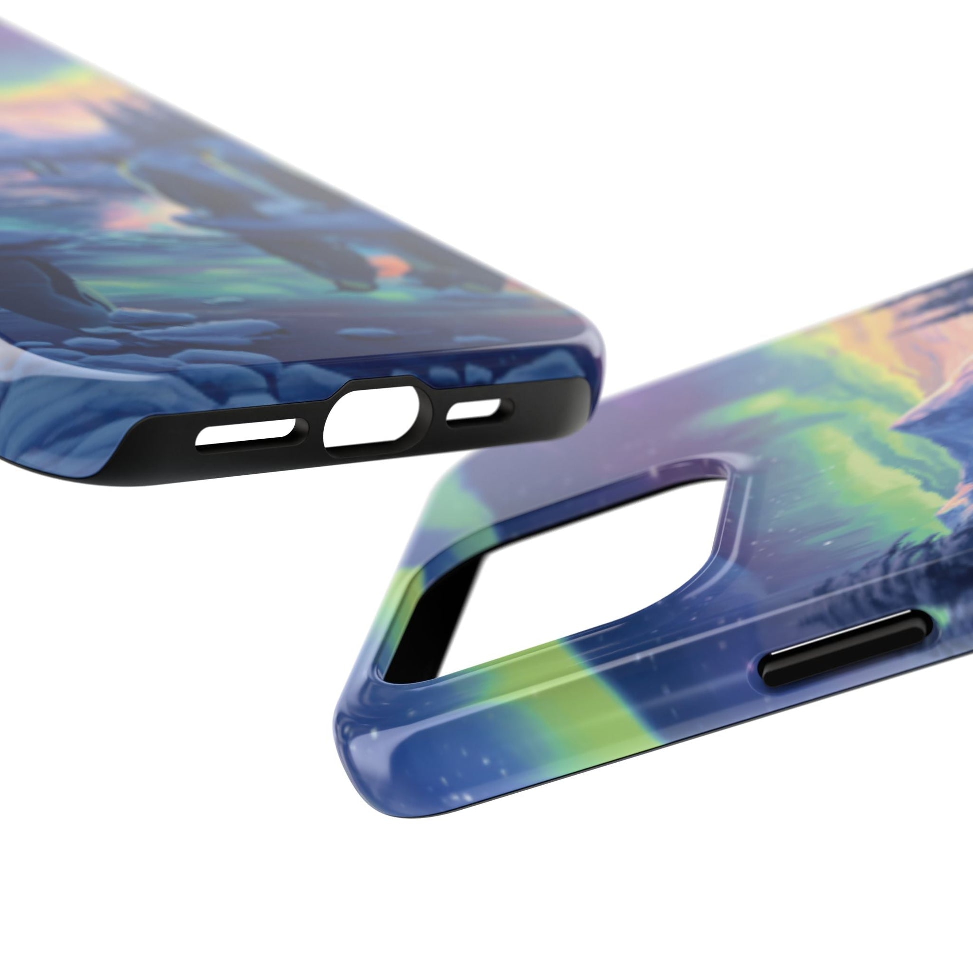 Arctic Glow Tough Phone Case for iphone & Samsung - Ruppy's Creations