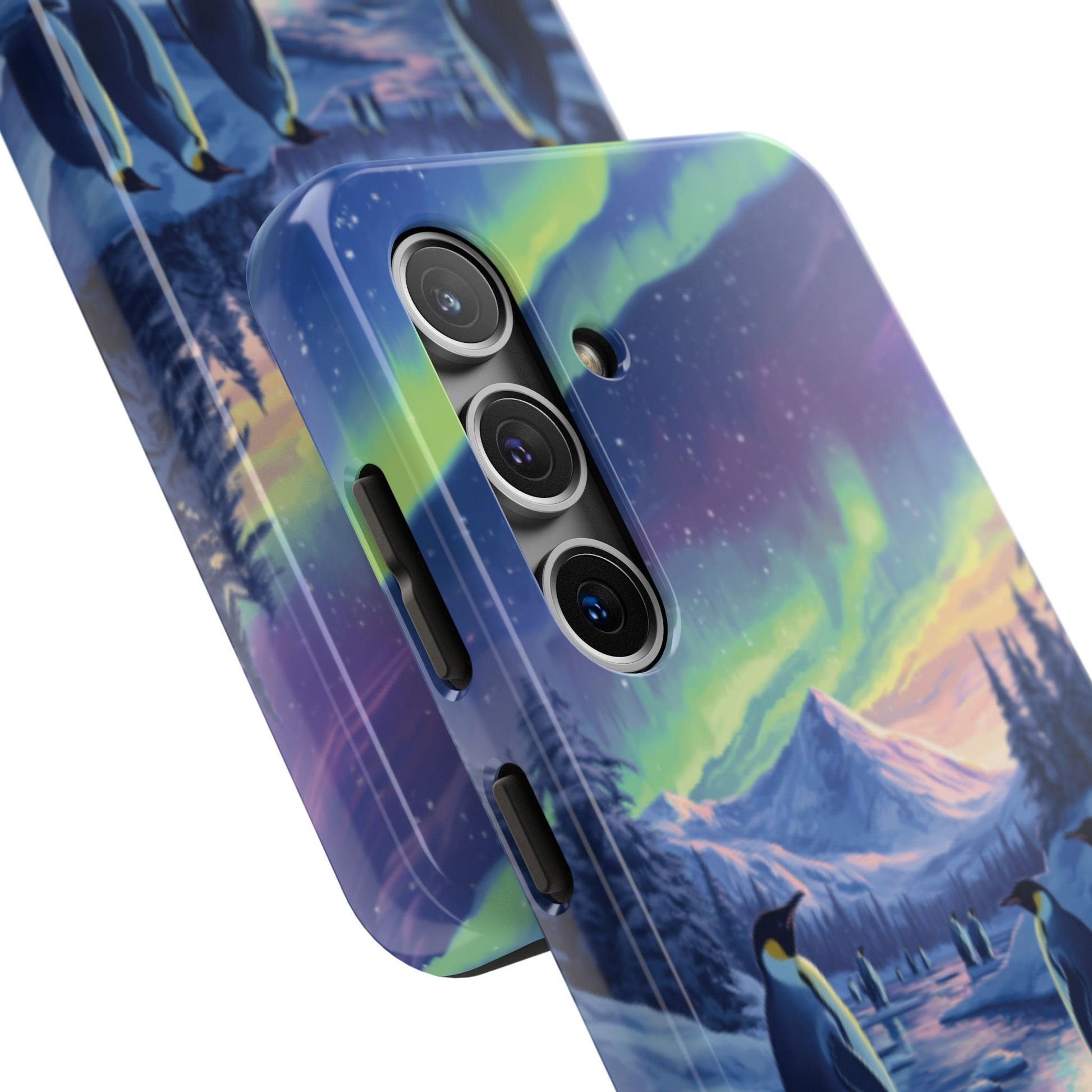 Arctic Glow Tough Phone Case for iphone & Samsung - Ruppy's Creations