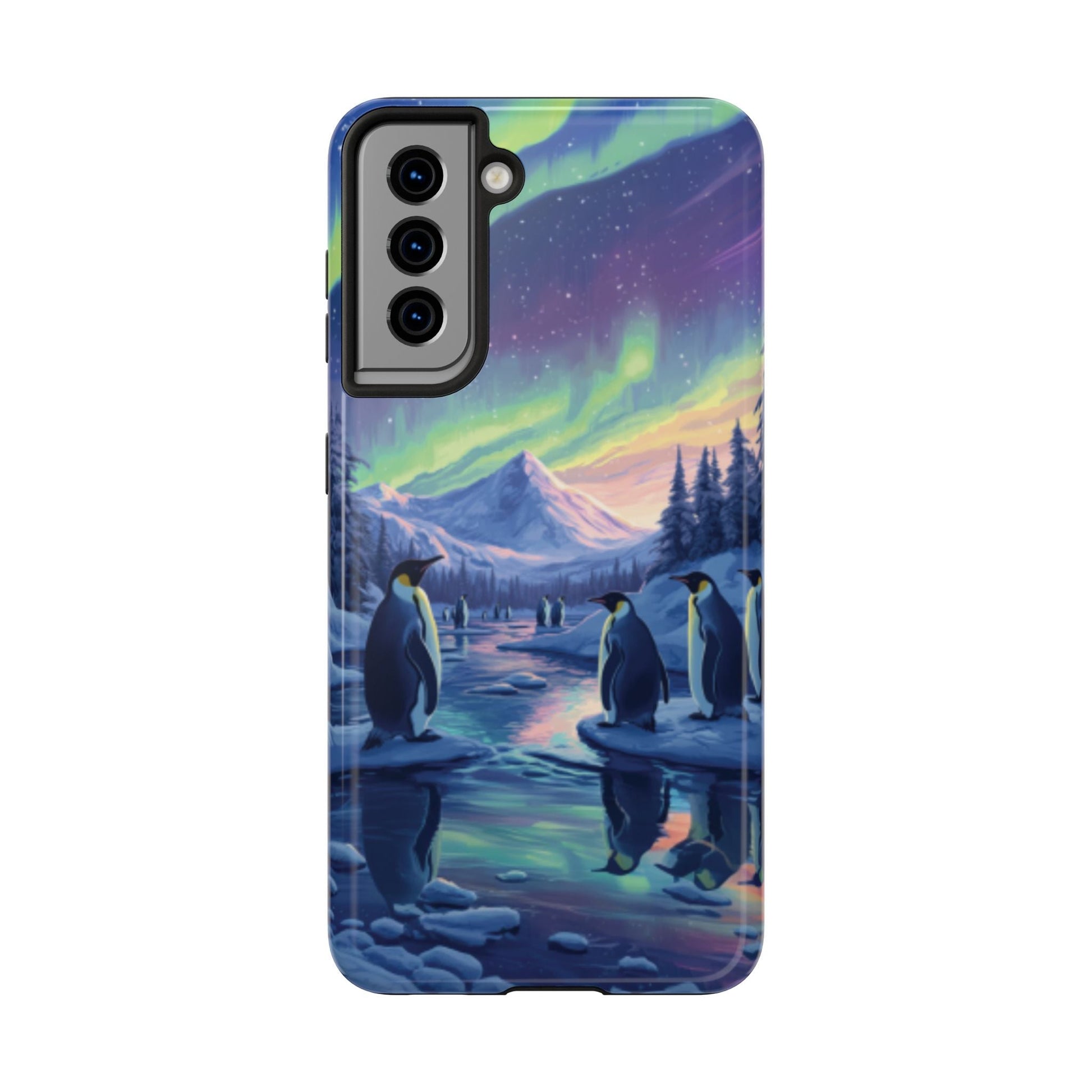 Arctic Glow Tough Phone Case for iphone & Samsung - Ruppy's Creations