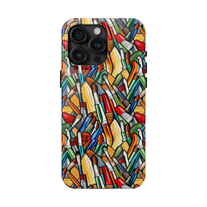 Artist's Brush iphone Tough Phone Case - Ruppy's Creations