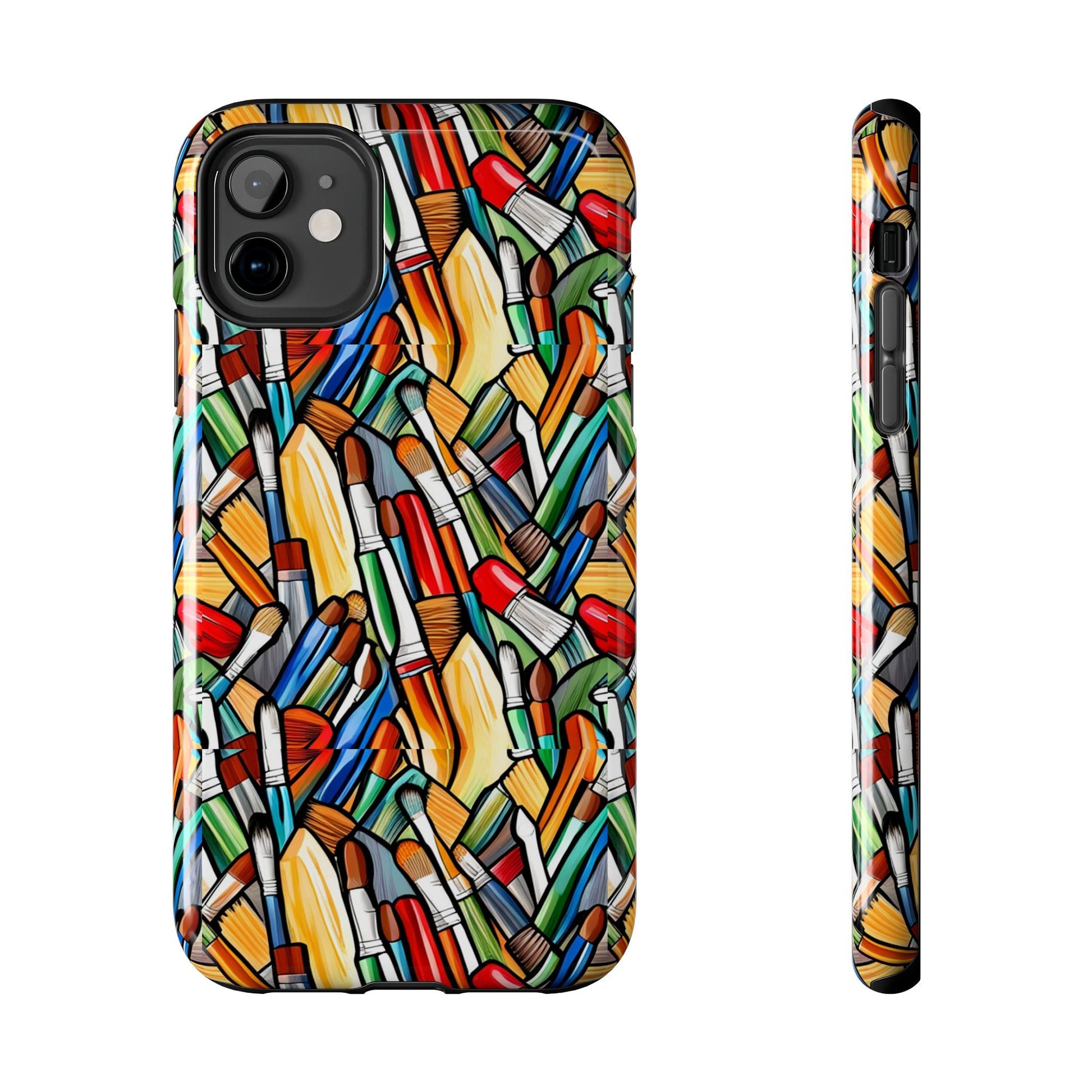 Artist's Brush iphone Tough Phone Case - Ruppy's Creations