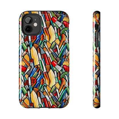 Artist's Brush iphone Tough Phone Case - Ruppy's Creations