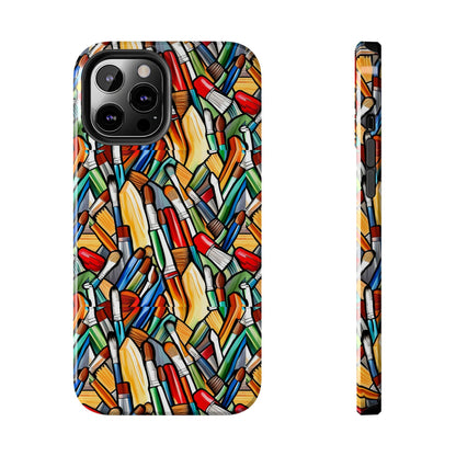 Artist's Brush iphone Tough Phone Case - Ruppy's Creations