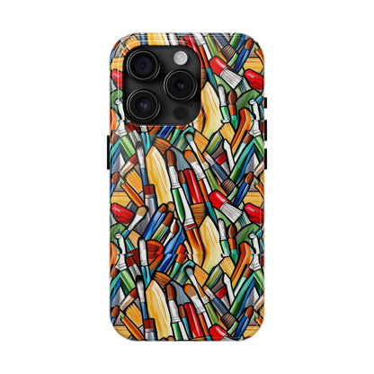 Artist's Brush iphone Tough Phone Case - Ruppy's Creations