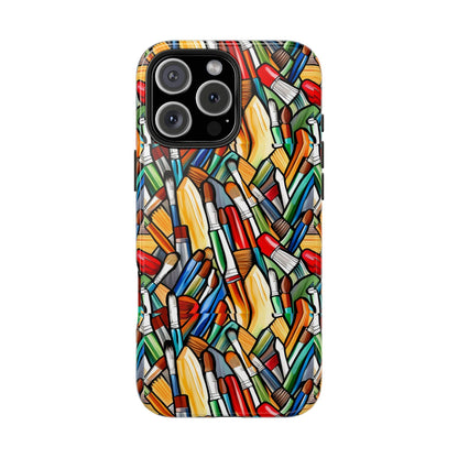 Artist's Brush iphone Tough Phone Case - Ruppy's Creations