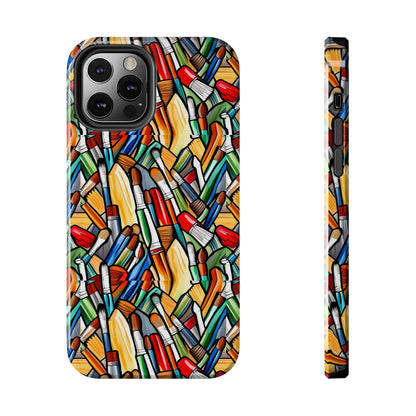 Artist's Brush iphone Tough Phone Case - Ruppy's Creations