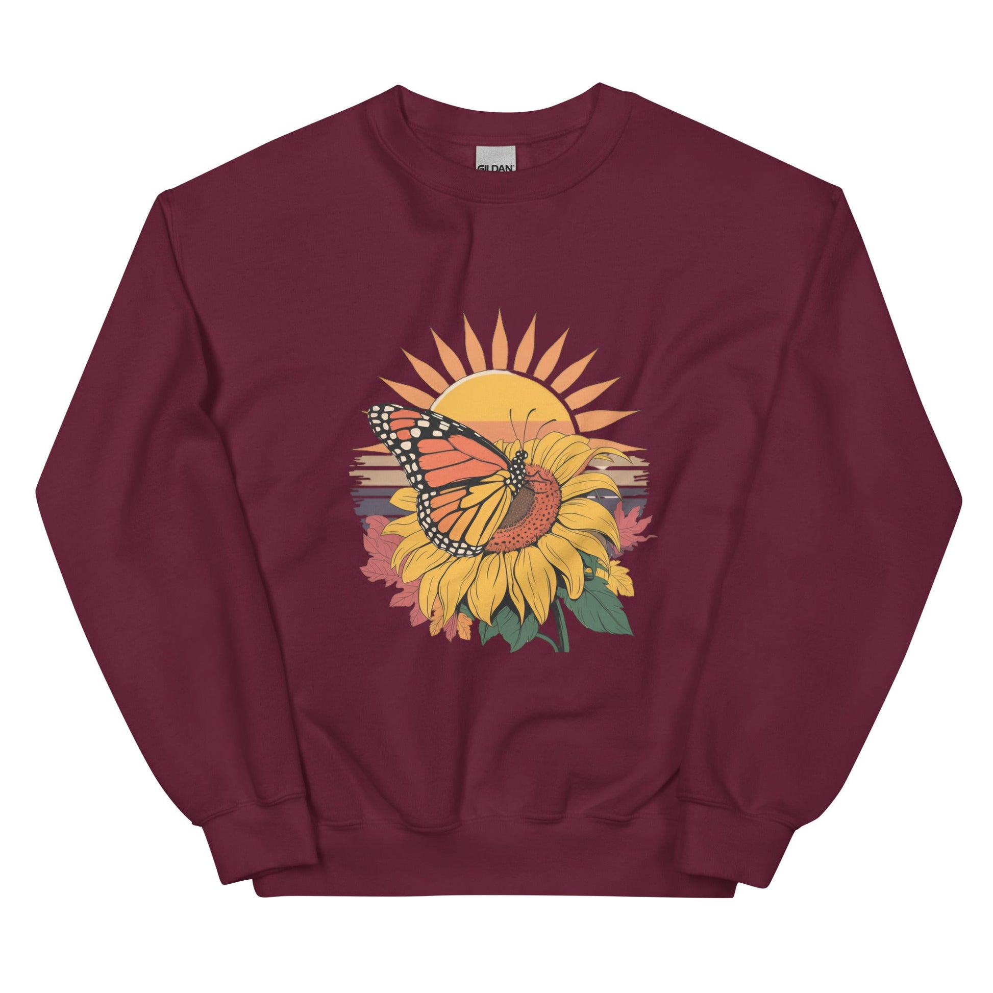 Autumn Butterfly Women's Sweatshirt - Ruppy's Creations