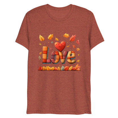 Autumn Love Women's Tri - Blend T-shirt - Ruppy's Creations