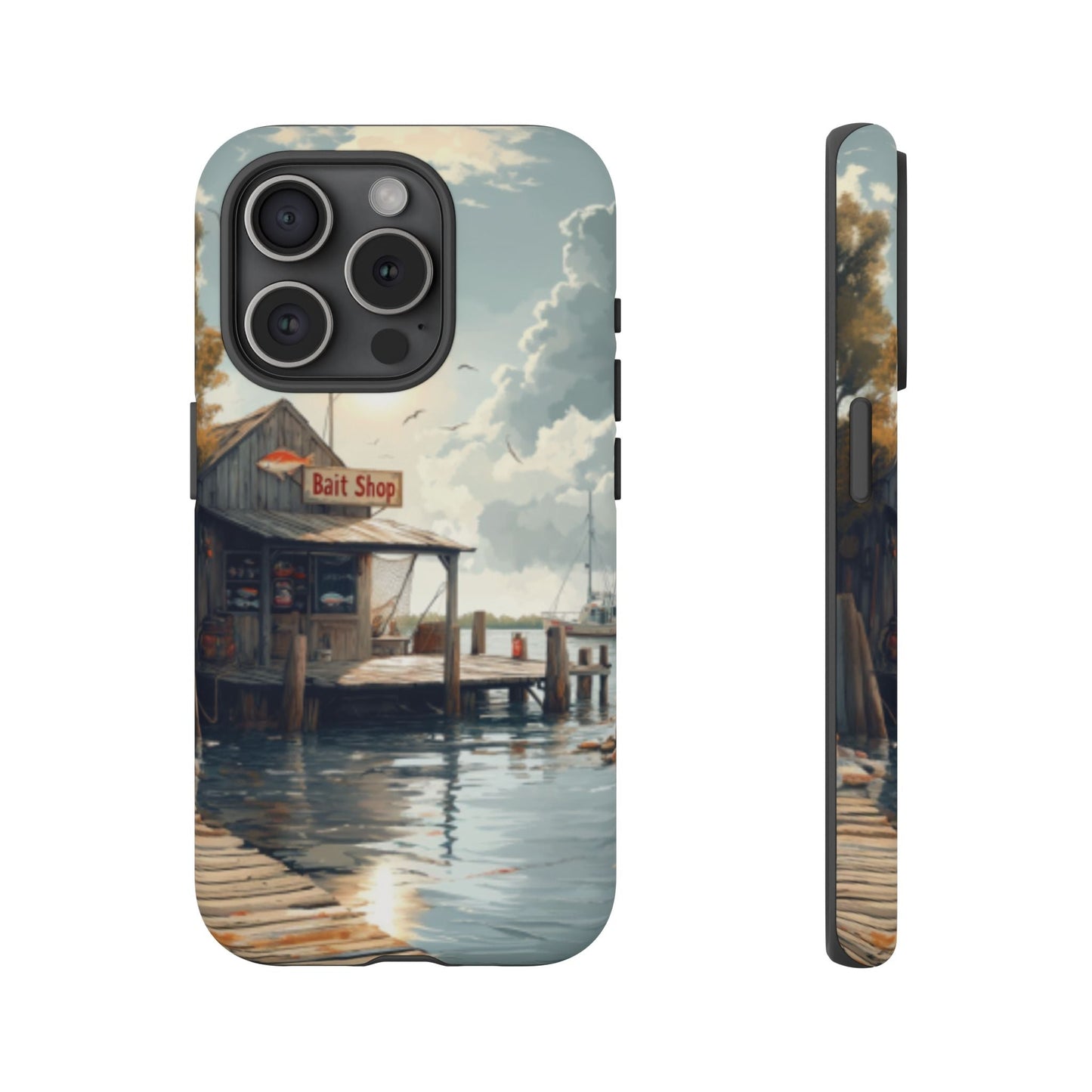 Bait Shop Tough Cell Phone Case - Ruppy's Creations