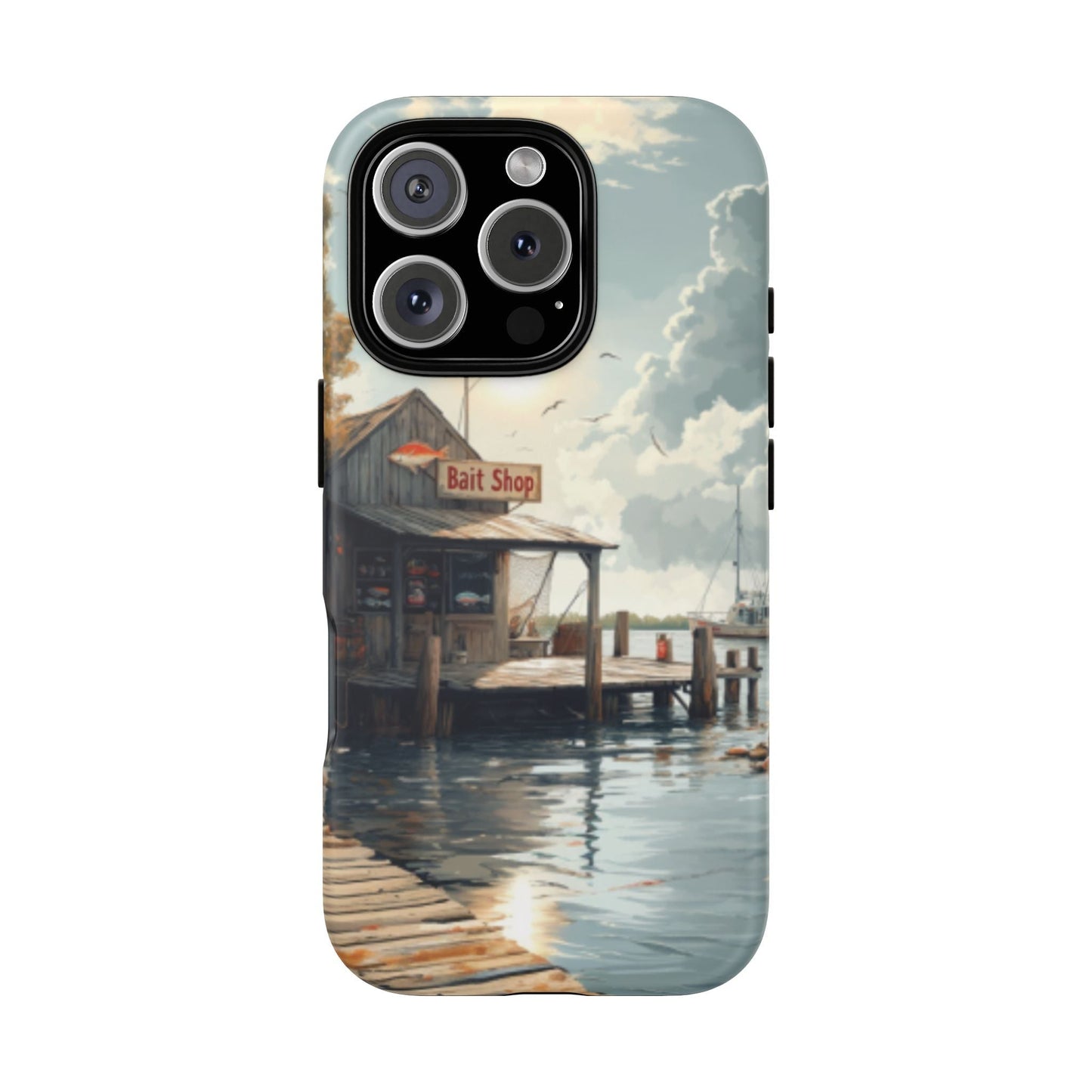 Bait Shop Tough Cell Phone Case - Ruppy's Creations