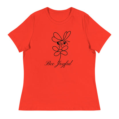 Bee Joyful Women's Relaxed T-Shirt - Ruppy's Creations