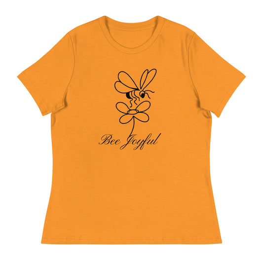 Bee Joyful Women's Relaxed T-Shirt - Ruppy's Creations