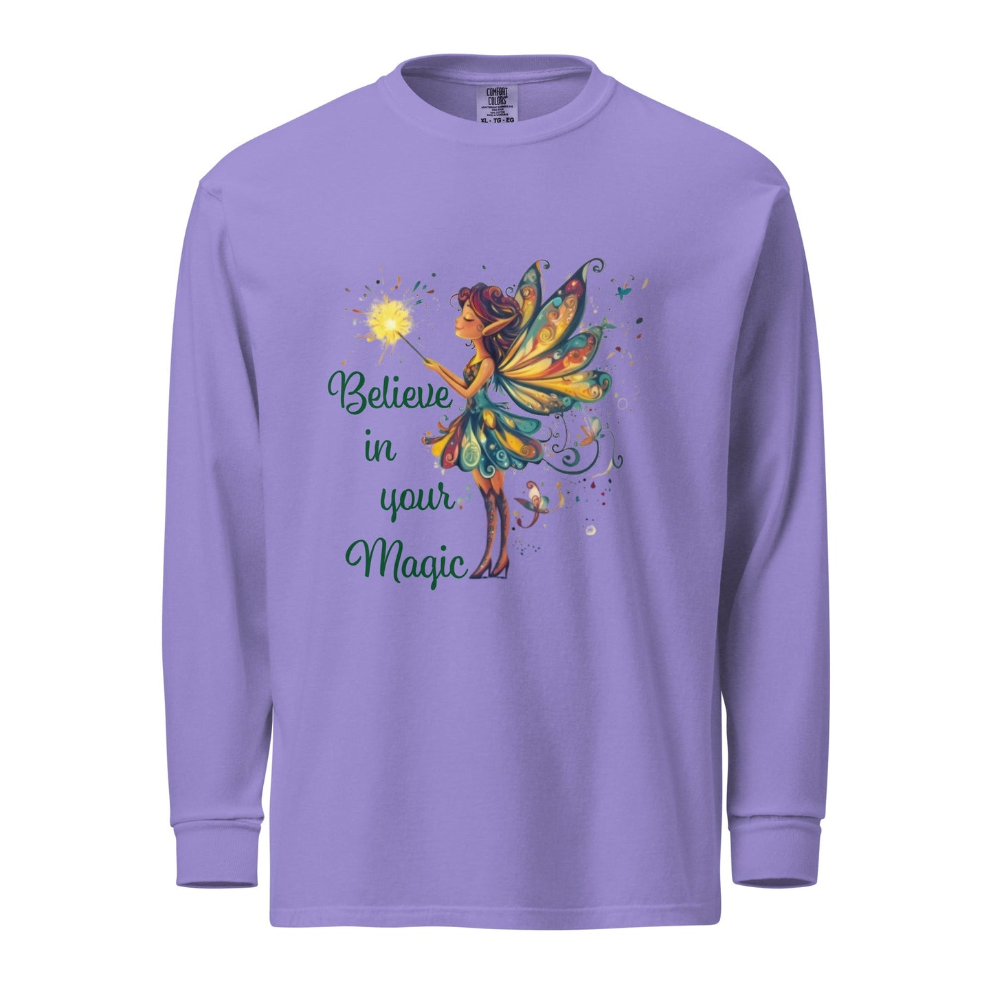 Believe Women's Heavyweight Long - sleeve Tee - Ruppy's Creations