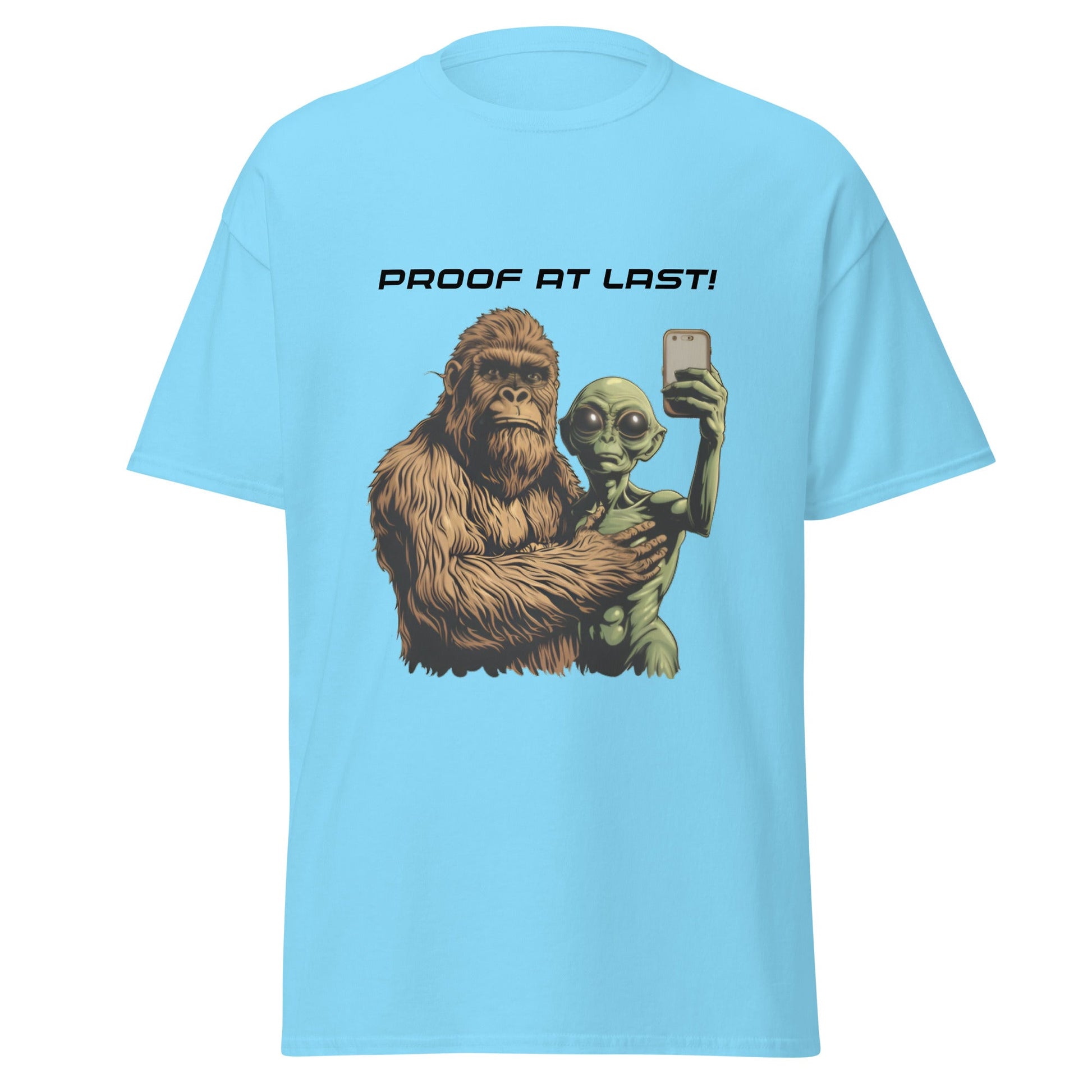 Bigfoot & Alien Selfie Men's Tee - Ruppy's Creations