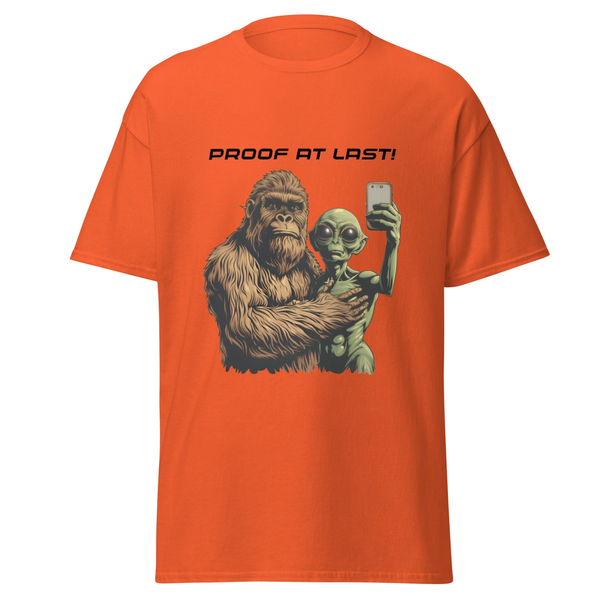 Bigfoot & Alien Selfie Men's Tee - Ruppy's Creations