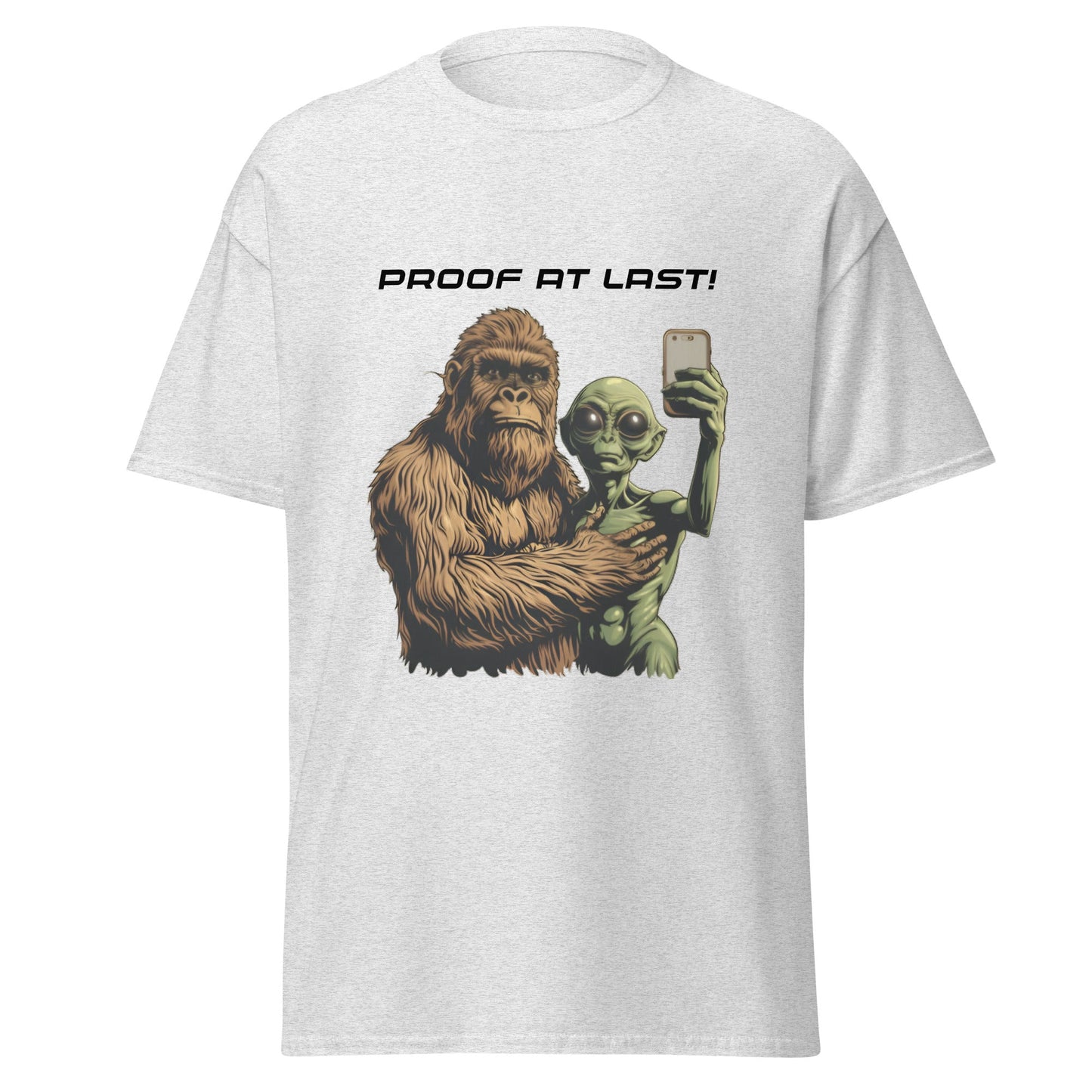 Bigfoot & Alien Selfie Men's Tee - Ruppy's Creations