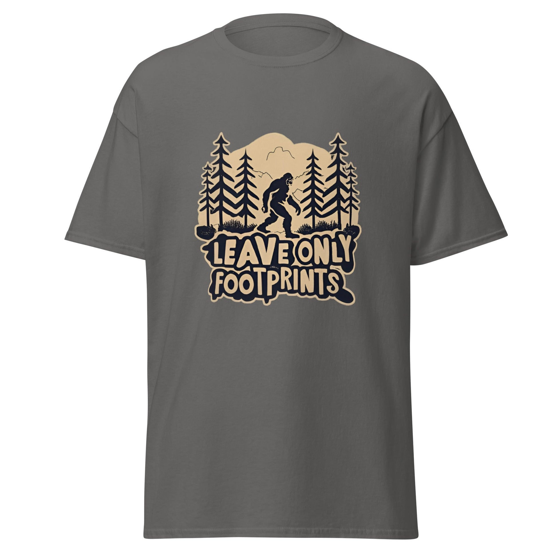 BigFoot - Leave Only Foot Prints Men's Classic Tee (sizes up to 3x) - Ruppy's Creations