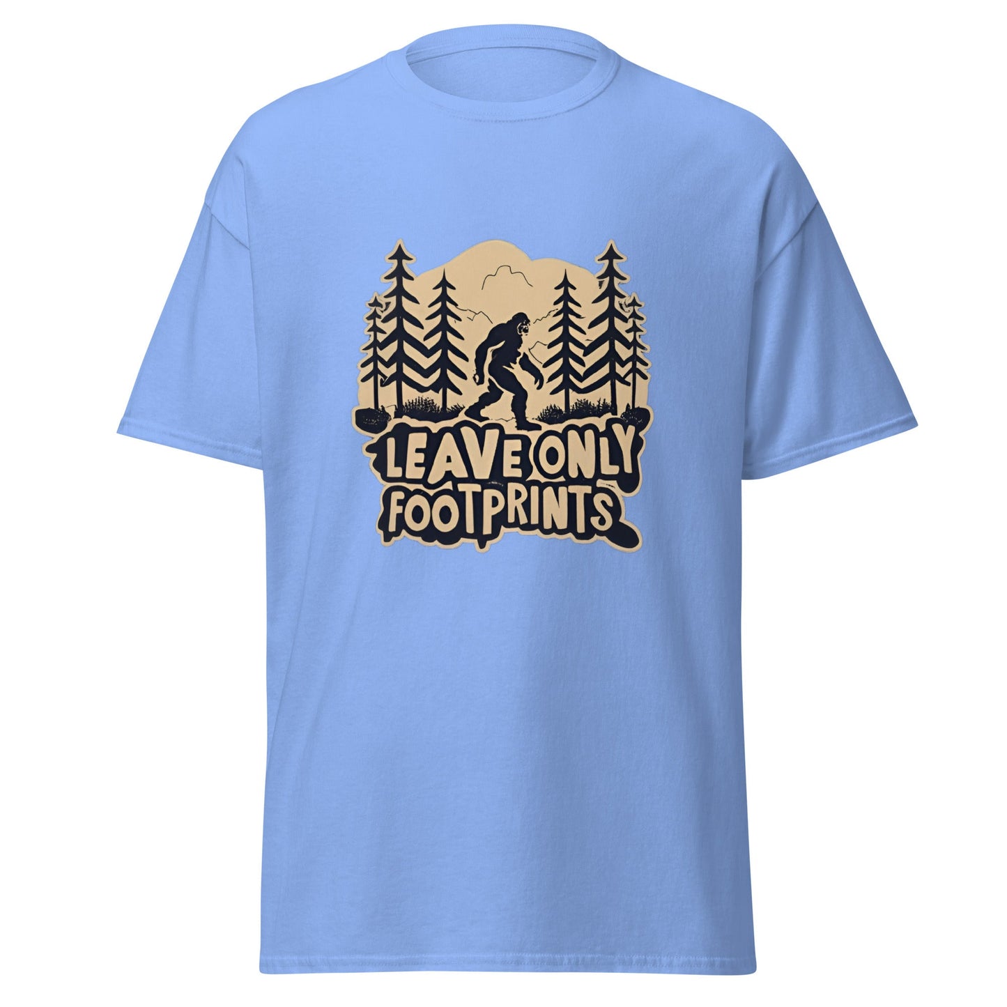 BigFoot - Leave Only Foot Prints Men's Classic Tee (sizes up to 3x) - Ruppy's Creations