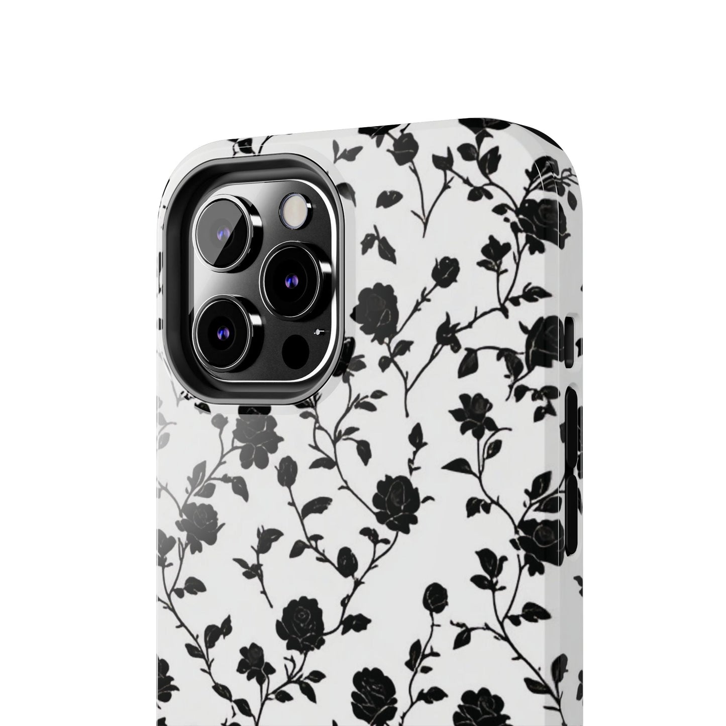 Black Rose Tough Phone Case For iphone & Samsung - Ruppy's Creations