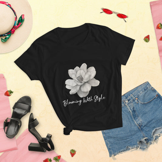 Blooming With Style Women's Fashion T-shirt - Ruppy's Creations