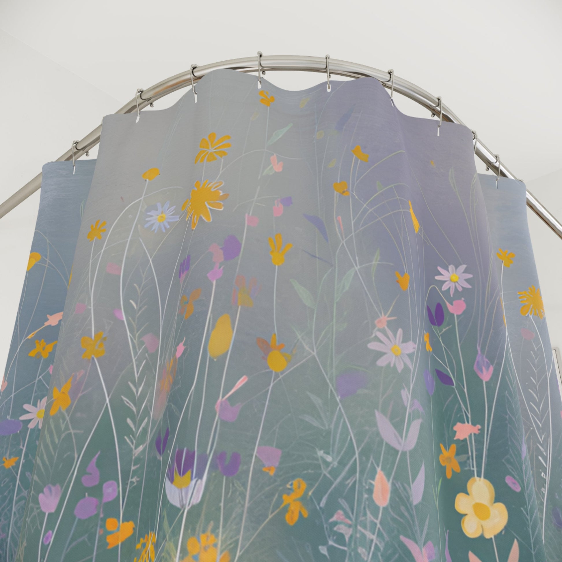 Blossom Ballet Polyester Shower Curtain - Ruppy's Creations