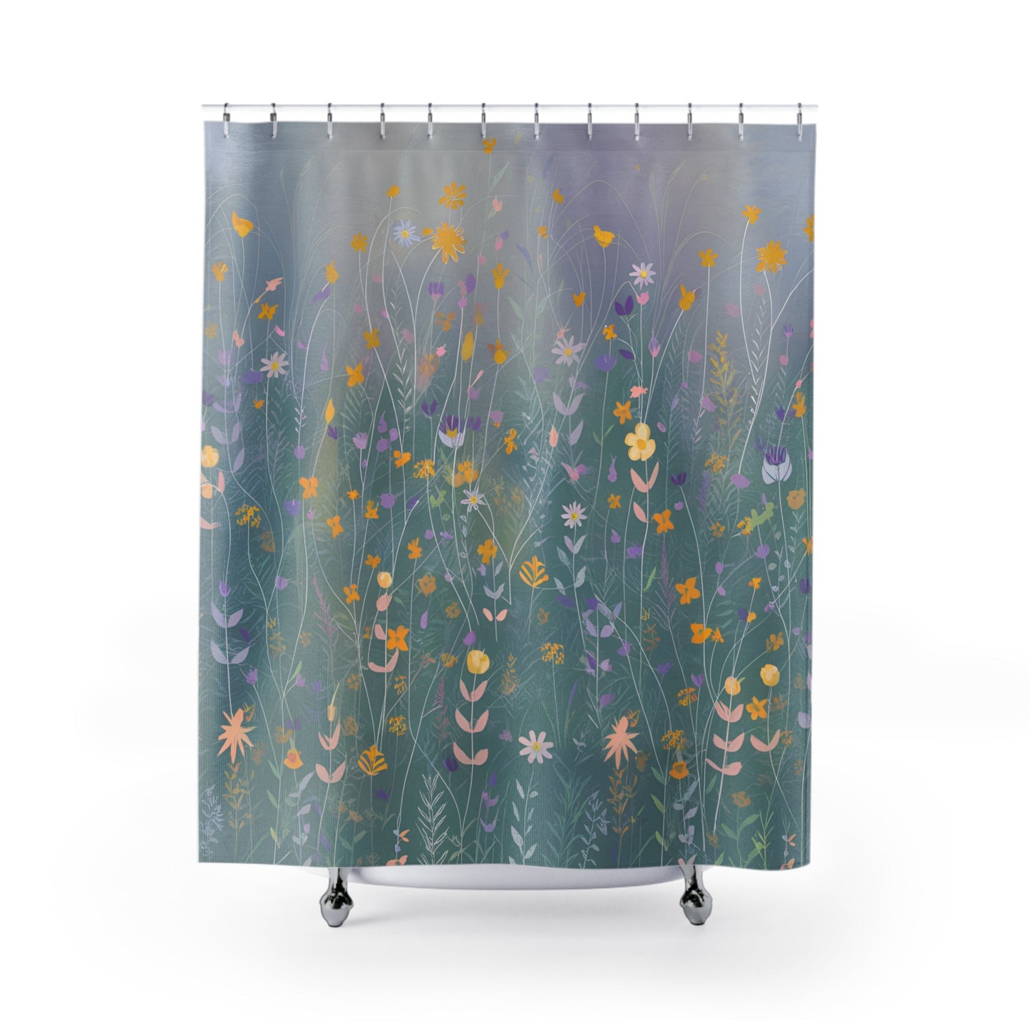 Blossom Ballet Polyester Shower Curtain - Ruppy's Creations