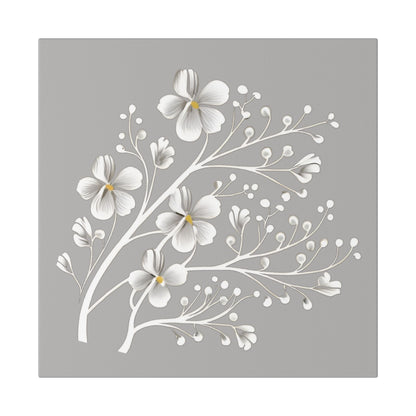 Blossom Whispers Polyester Canvas - Ruppy's Creations