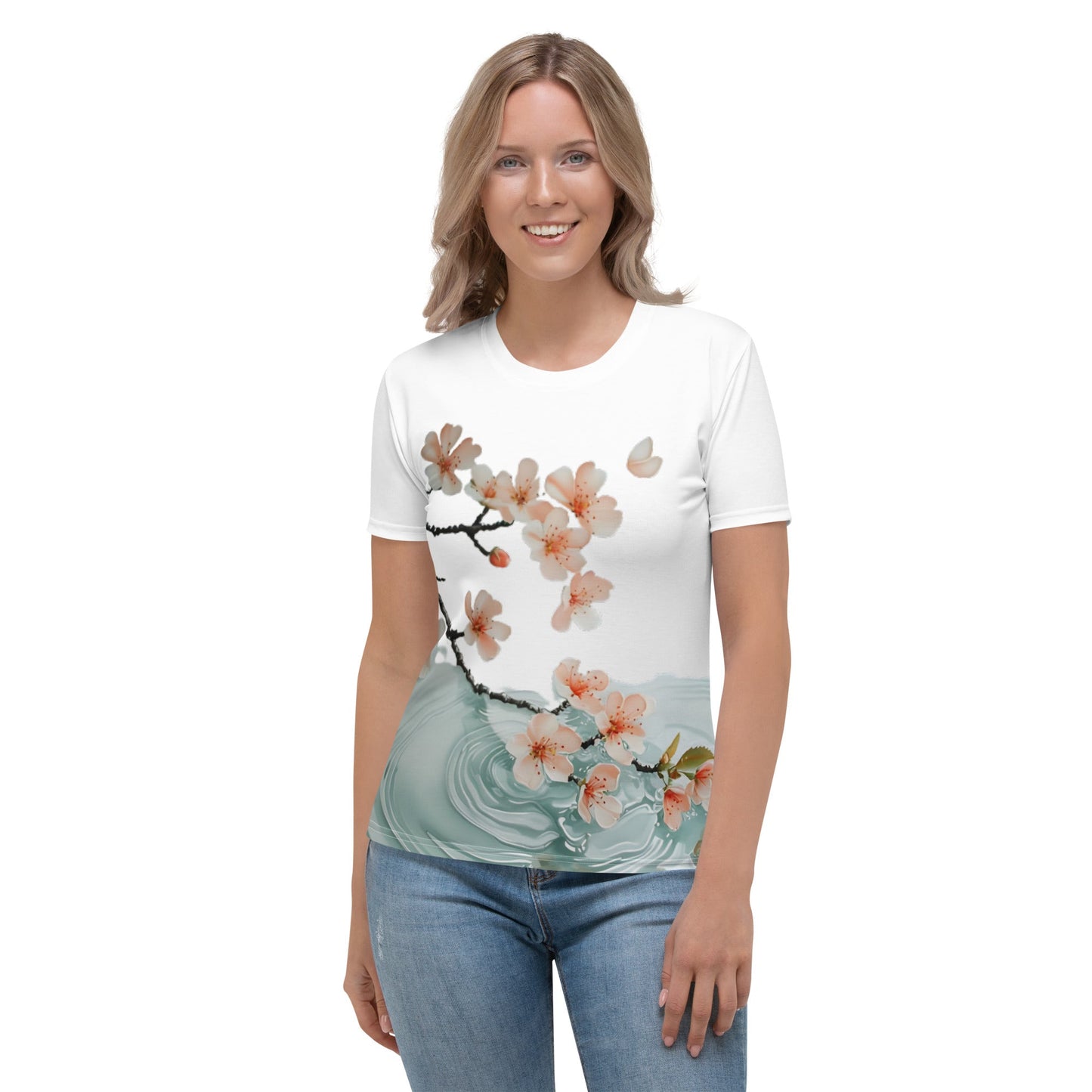 Blossoms Reflections Women's T-shirt - Ruppy's Creations