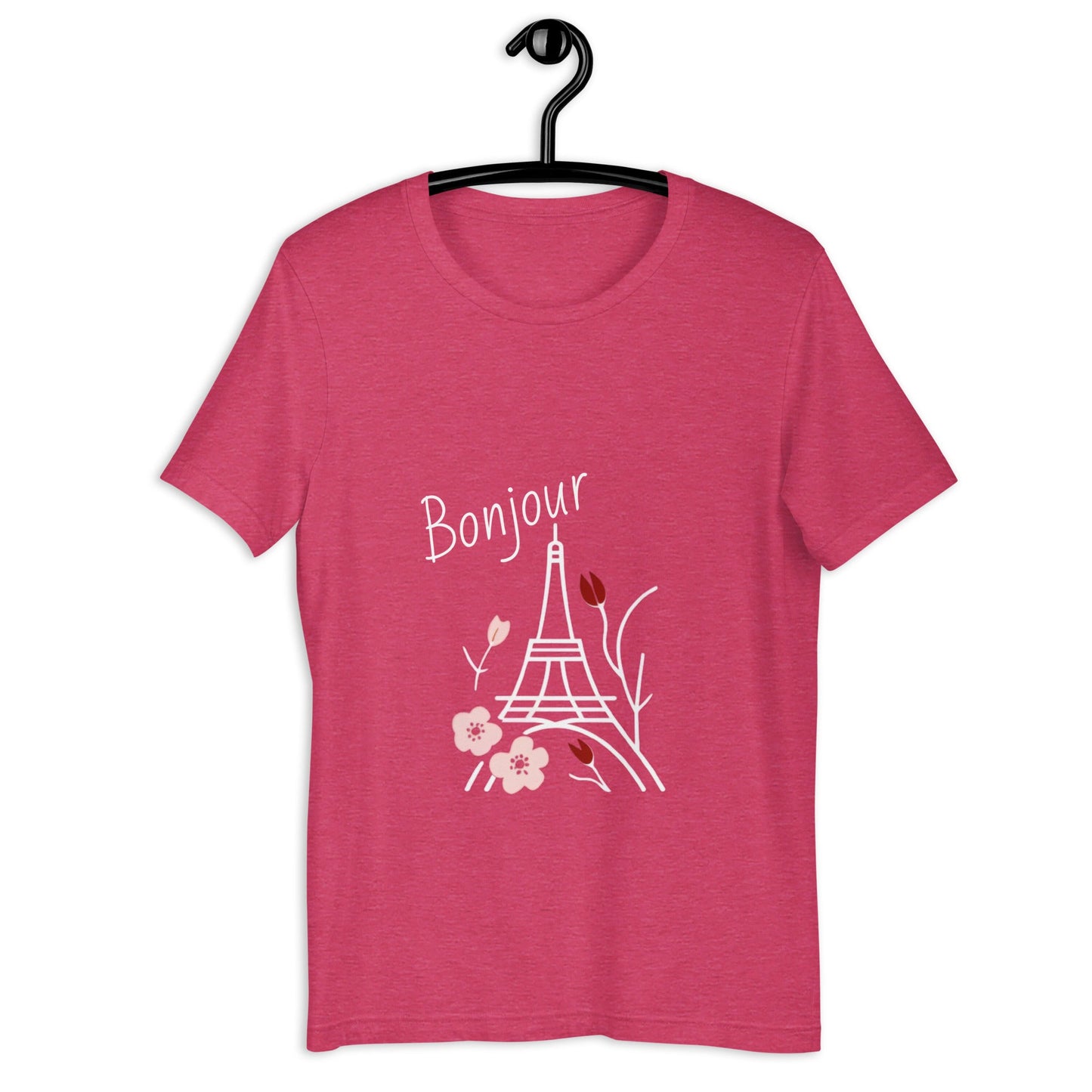 Bonjour Women's Fashion T-shirt - Ruppy's Creations