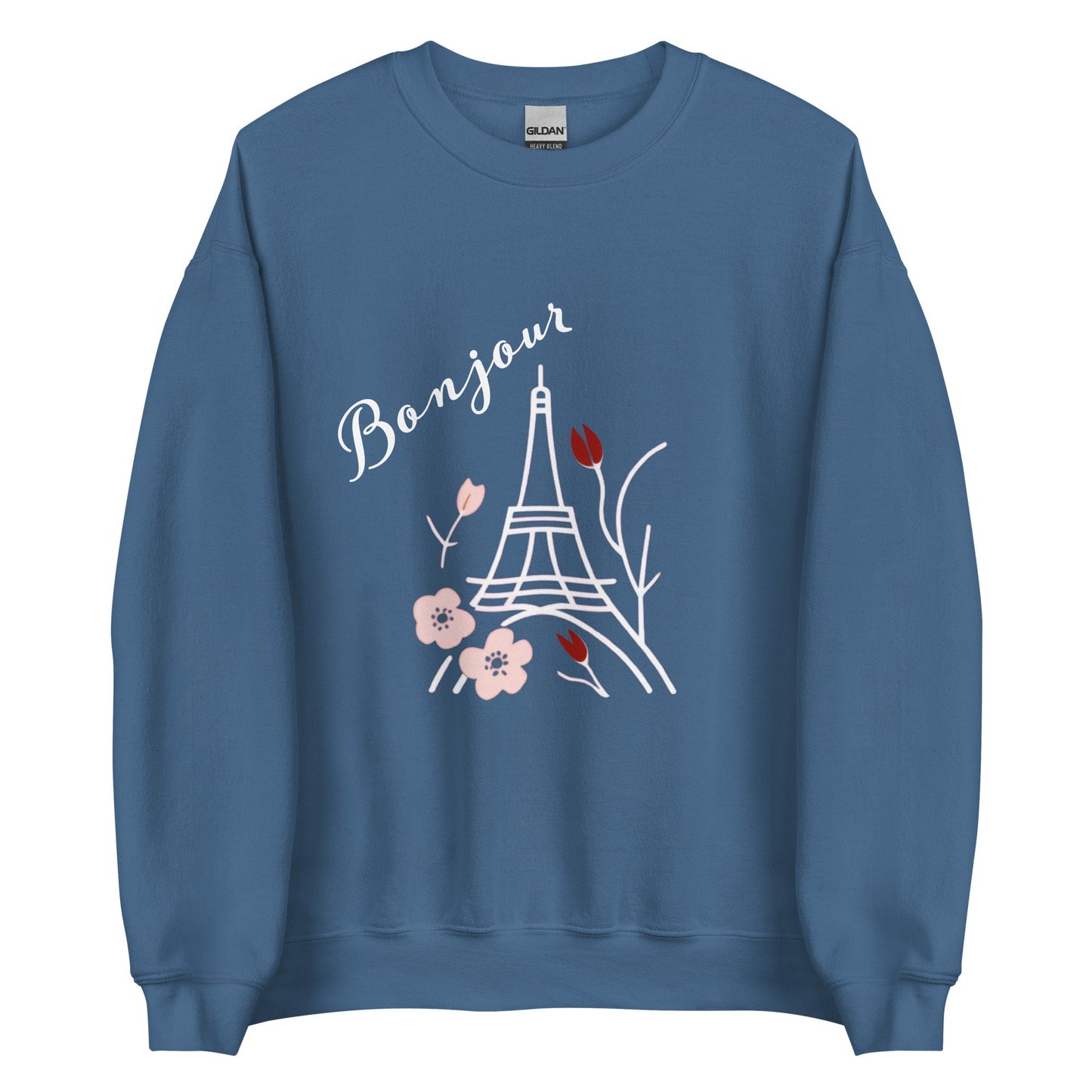 Bonjour Women's Sweatshirt - Ruppy's Creations