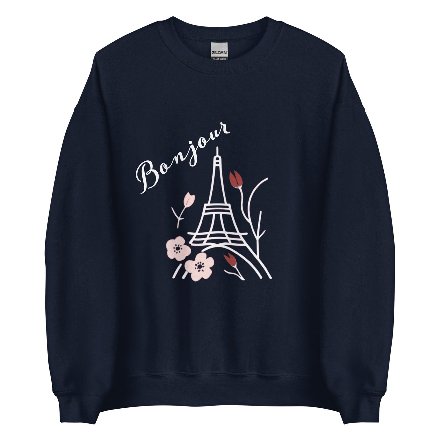 Bonjour Women's Sweatshirt - Ruppy's Creations