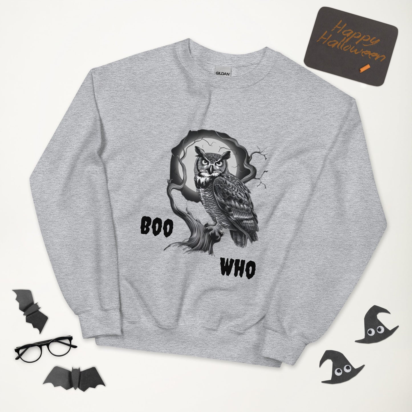 Boo Who Unisex Sweatshirt - Ruppy's Creations