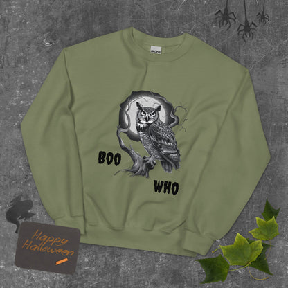 Boo Who Unisex Sweatshirt - Ruppy's Creations