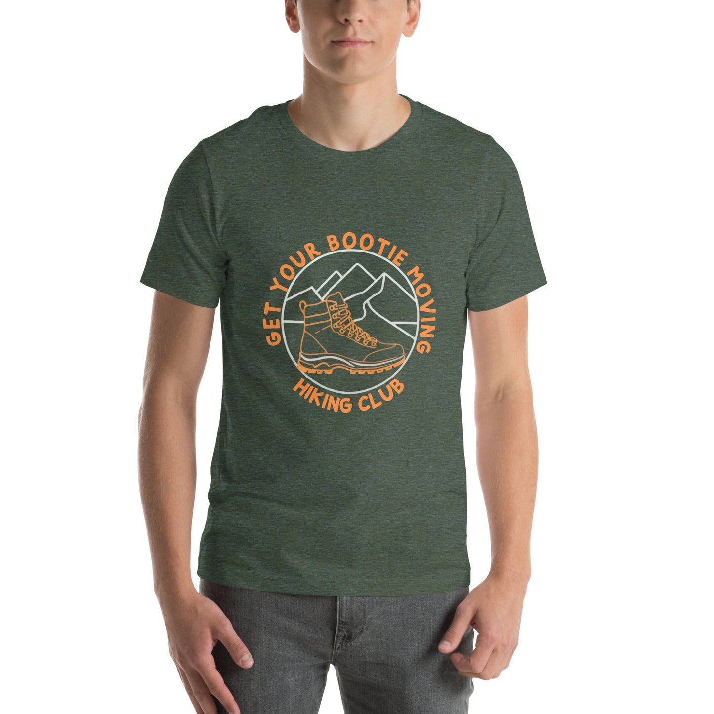 Bootie Moving Hiking Theme Unisex Tee - Ruppy's Creations