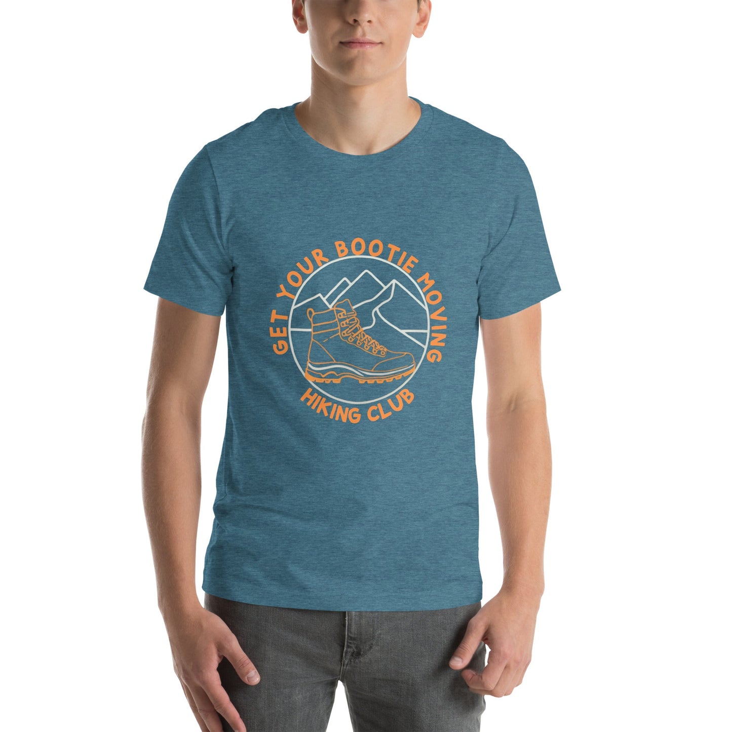 Bootie Moving Hiking Theme Unisex Tee - Ruppy's Creations