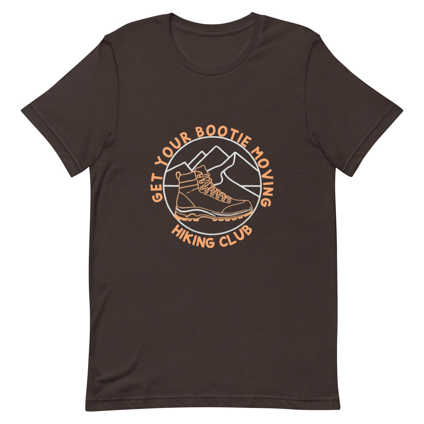 Bootie Moving Hiking Theme Unisex Tee - Ruppy's Creations