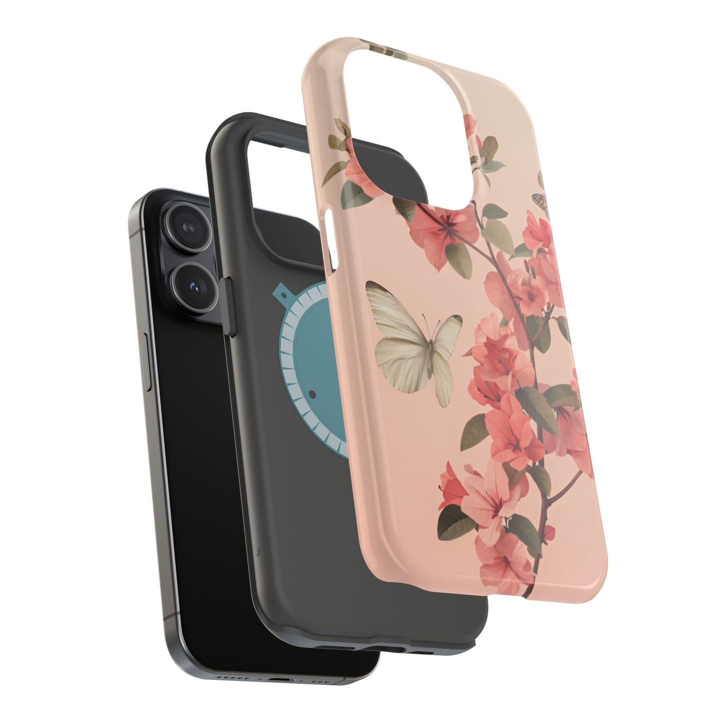 Bougainvillea iphone MagSafe Tough Case - Ruppy's Creations