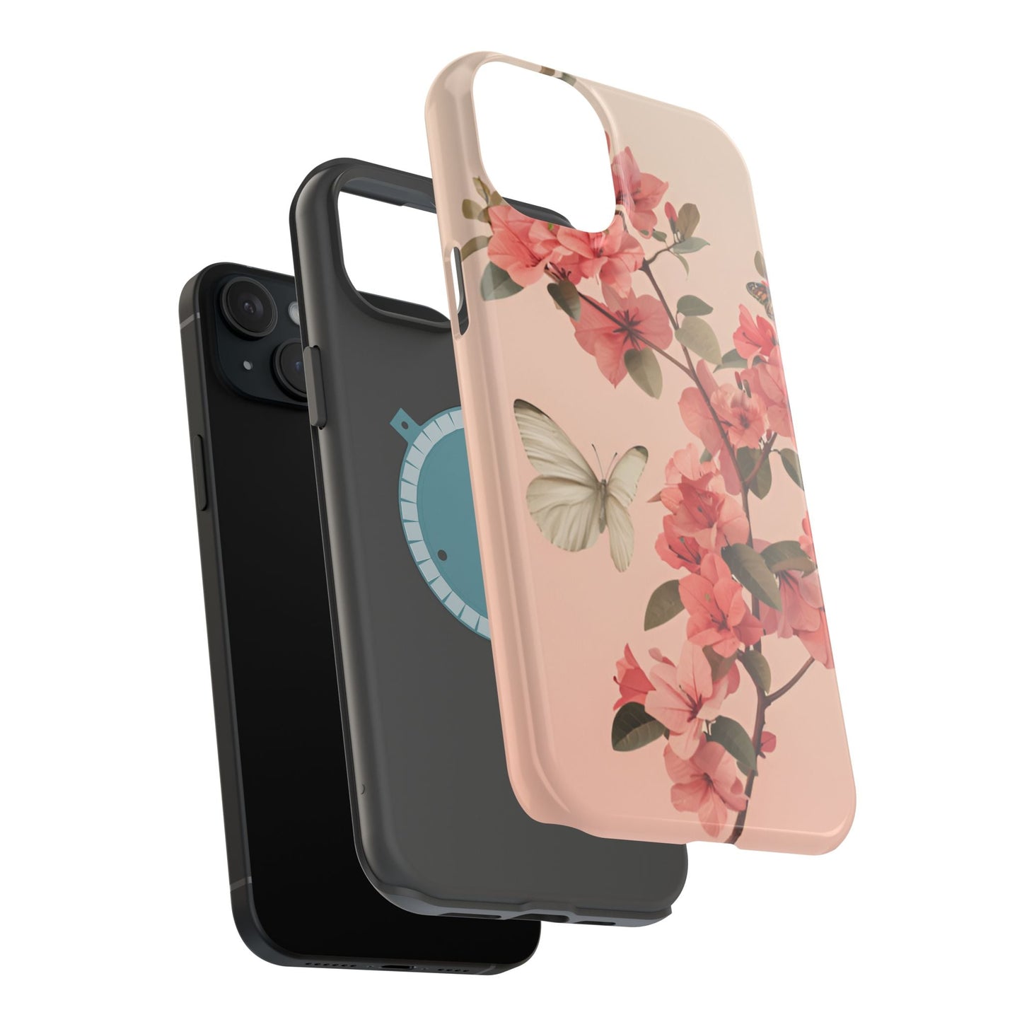 Bougainvillea iphone MagSafe Tough Case - Ruppy's Creations