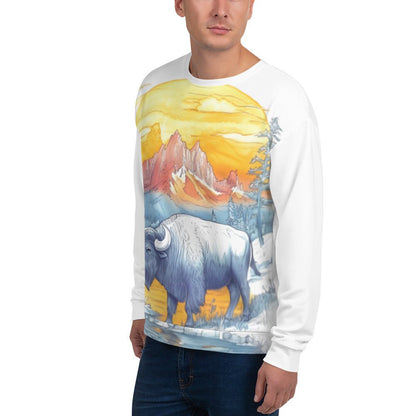 Buffalo Wild Men's Sweatshirt - Ruppy's Creations