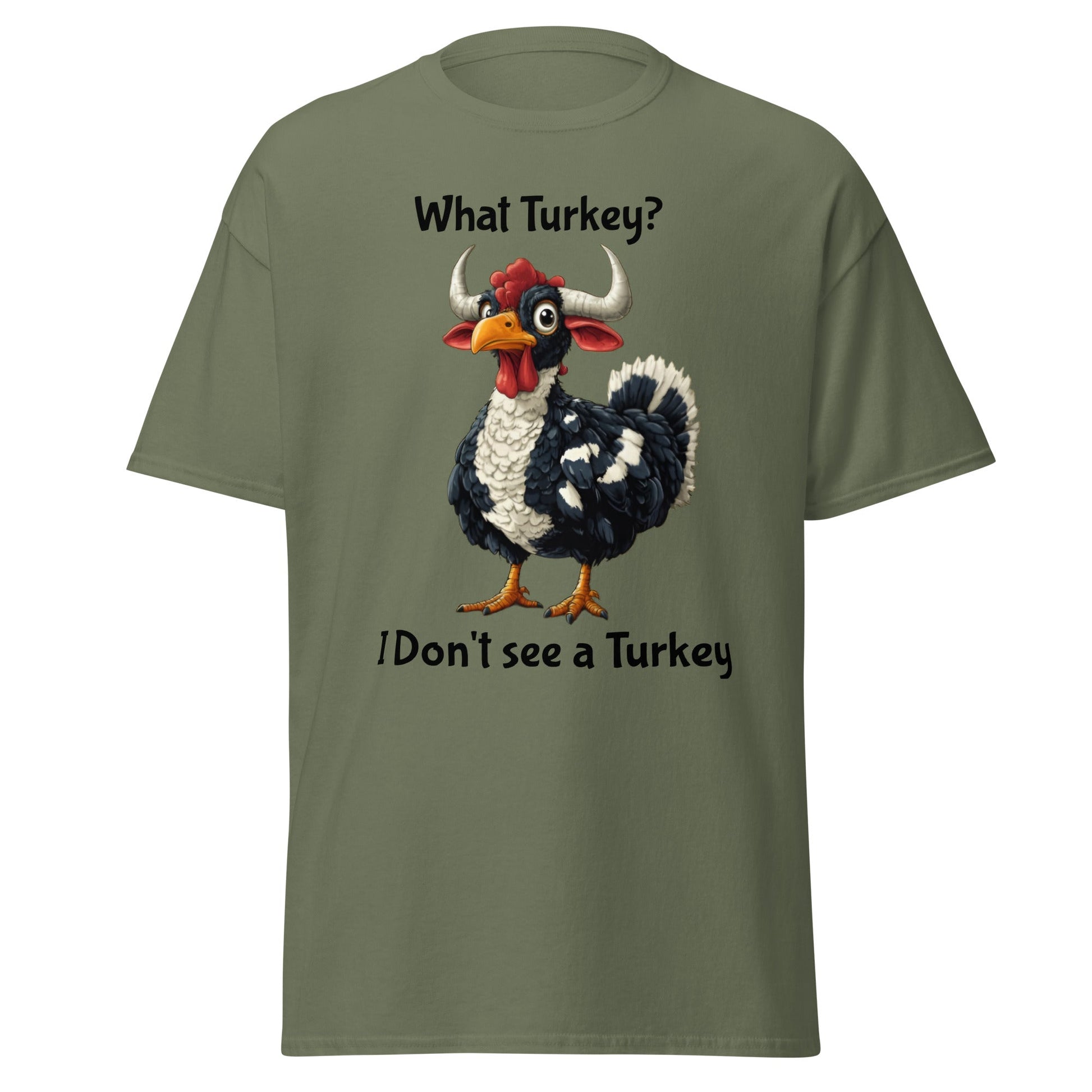 Bull - Turkey Men's Thanksgiving Tee - Ruppy's Creations