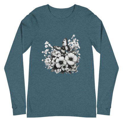 Butterfly Dreaming Women's Long Sleeve Tee - Ruppy's Creations