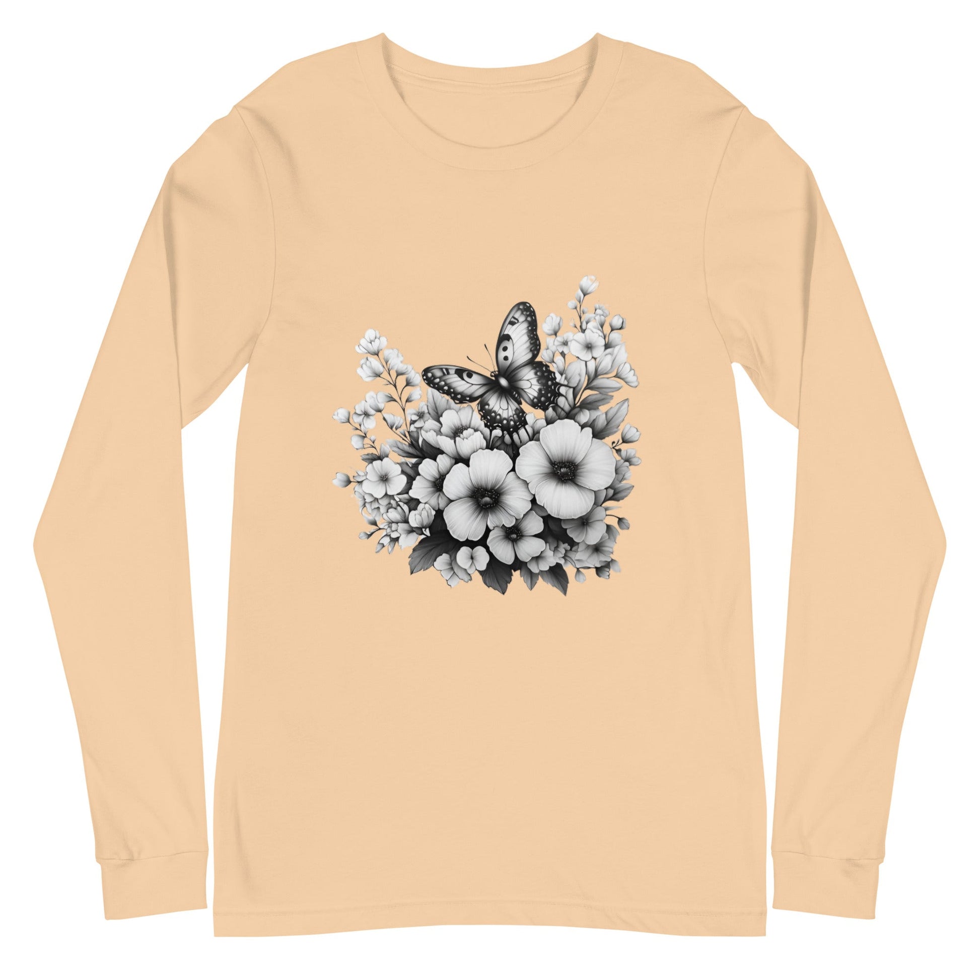 Butterfly Dreaming Women's Long Sleeve Tee - Ruppy's Creations