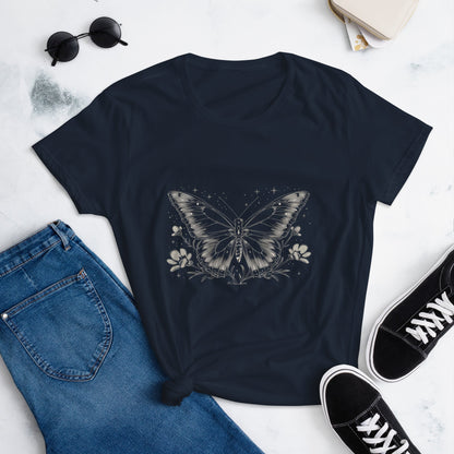 Butterfly Shadows Women's short sleeve t-shirt - Ruppy's Creations