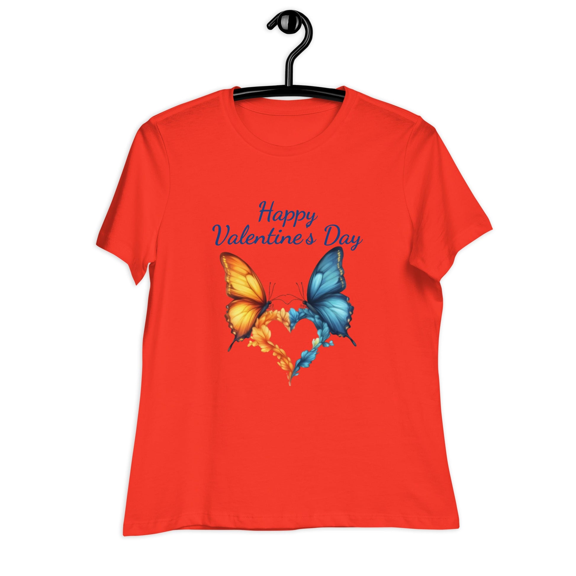 Butterfly Valentine's Women's Relaxed T-Shirt - Ruppy's Creations