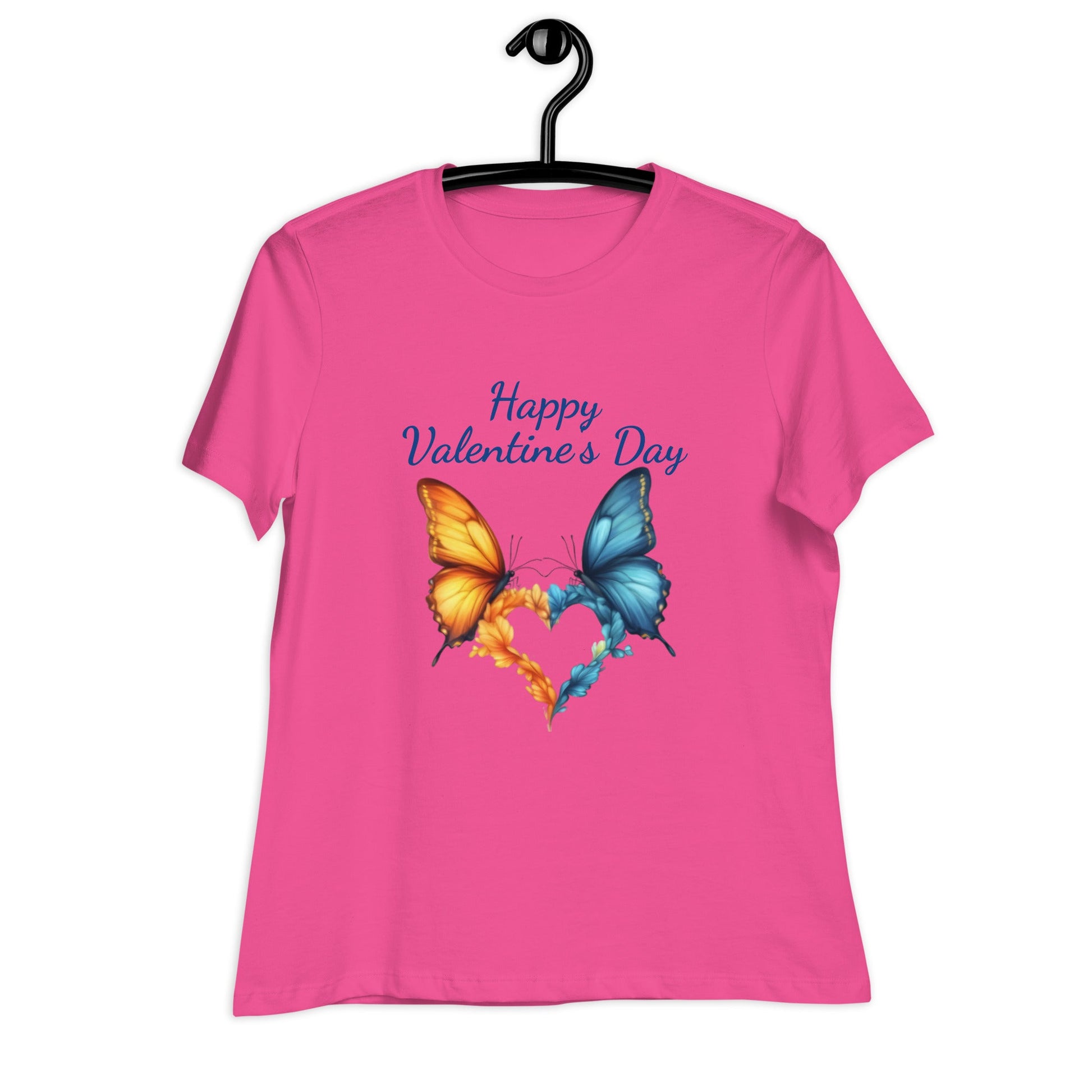 Butterfly Valentine's Women's Relaxed T-Shirt - Ruppy's Creations