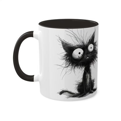 Caffeinated Cat Mug, 11oz - Ruppy's Creations